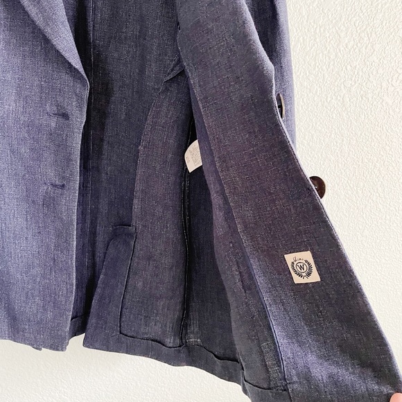 MaxMara || Linen Weekend Blazer - Picture 5 of 6